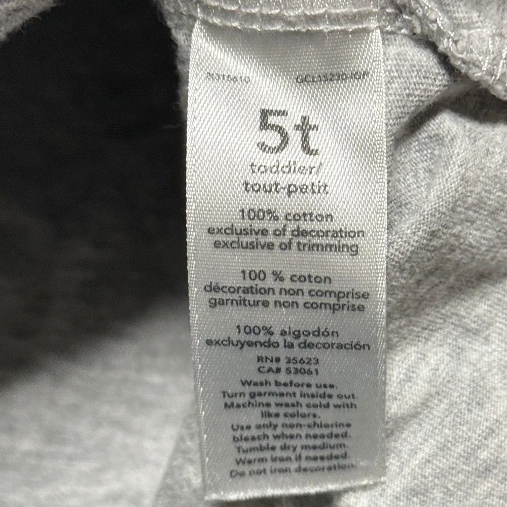 Carters Dip Boys 5T Shark Graphic T-Shirt and Shorts 3 Piece lot Blue Grey